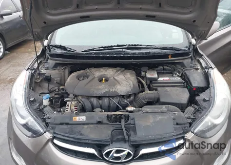 2013 Hyundai Elantra Limited from USA, damaged, VIN 5NPDH4AE1DH445884